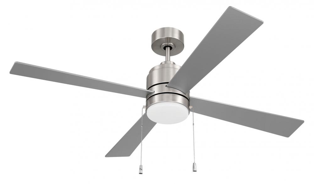 52" Ceiling Fan w/ 4 Blades & LED Light kit